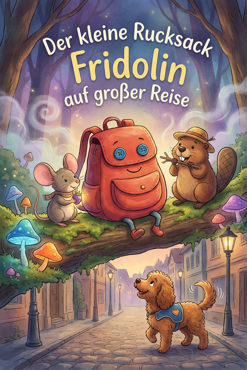 Der kleine Rucksack Fridolin auf großer Reise