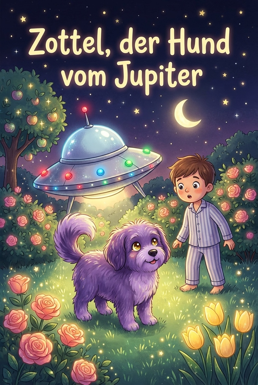 Zottel, der Hund vom Jupiter